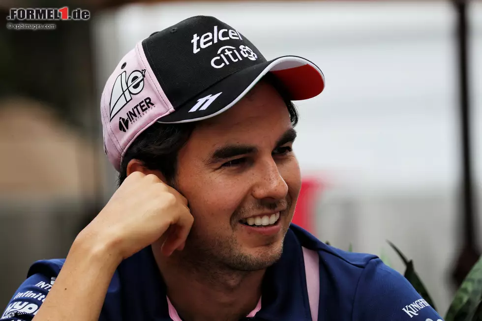 Foto zur News: Sergio Perez (Force India)