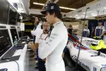 Foto zur News: Lance Stroll (Williams) und Luca Baldisserri