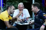 Foto zur News: Cyril Abiteboul, Helmut Marko und Christian Horner