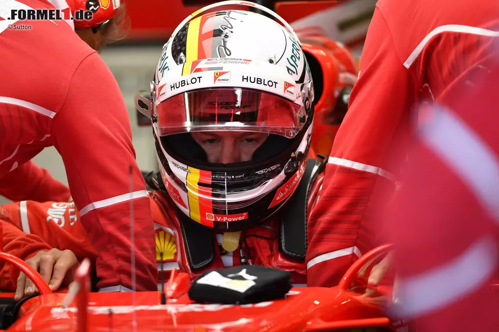 Foto zur News: Sebastian Vettel (Ferrari)