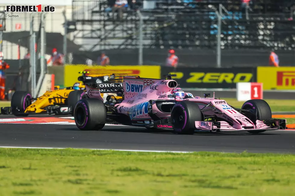 Foto zur News: Sergio Perez (Force India)