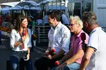 Foto zur News: Toto Wolff und Jacques Villeneuve