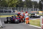 Foto zur News: Brendon Hartley (Toro Rosso) und Lance Stroll (Williams)