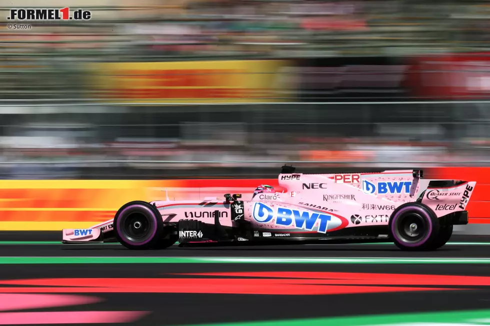 Foto zur News: Sergio Perez (Force India)