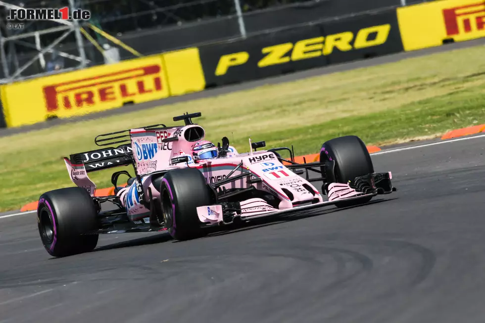 Foto zur News: Sergio Perez (Force India)