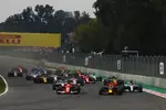 Gallerie: Max Verstappen (Red Bull), Sebastian Vettel (Ferrari), Lewis Hamilton (Mercedes), Valtteri Bottas (Mercedes), Esteban Ocon (Force India) und Nico Hülkenberg (Renault)