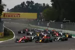 Gallerie: Sebastian Vettel (Ferrari), Max Verstappen (Red Bull), Lewis Hamilton (Mercedes), Valtteri Bottas (Mercedes), Esteban Ocon (Force India), Carlos Sainz (Renault) und Kimi Räikkönen (Ferrari)