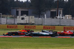 Gallerie: Max Verstappen (Red Bull), Lewis Hamilton (Mercedes) und Sebastian Vettel (Ferrari)