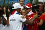 Gallerie: Sebastian Vettel (Ferrari) und Lewis Hamilton (Mercedes)