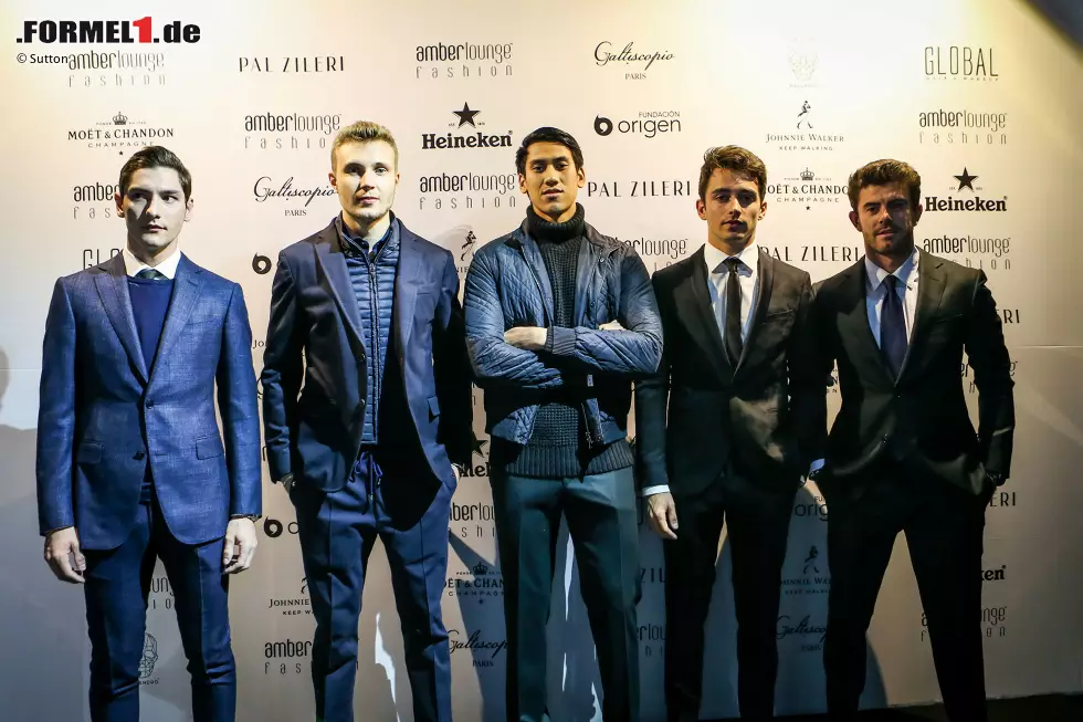 Foto zur News: Sergei Sirotkin, Sean Gelael, Charles Leclerc und Norman Nato