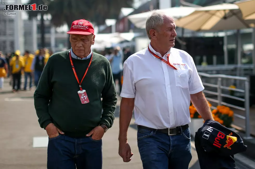 Foto zur News: Niki Lauda und Helmut Marko