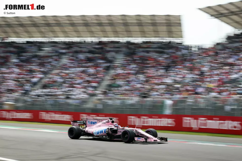 Foto zur News: Sergio Perez (Force India)