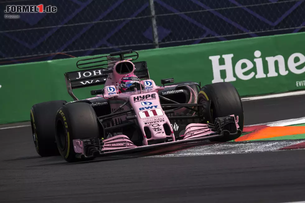 Foto zur News: Sergio Perez (Force India)