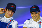Foto zur News: Lance Stroll (Williams) und Felipe Massa (Williams)