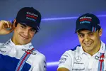 Foto zur News: Lance Stroll (Williams) und Felipe Massa (Williams)