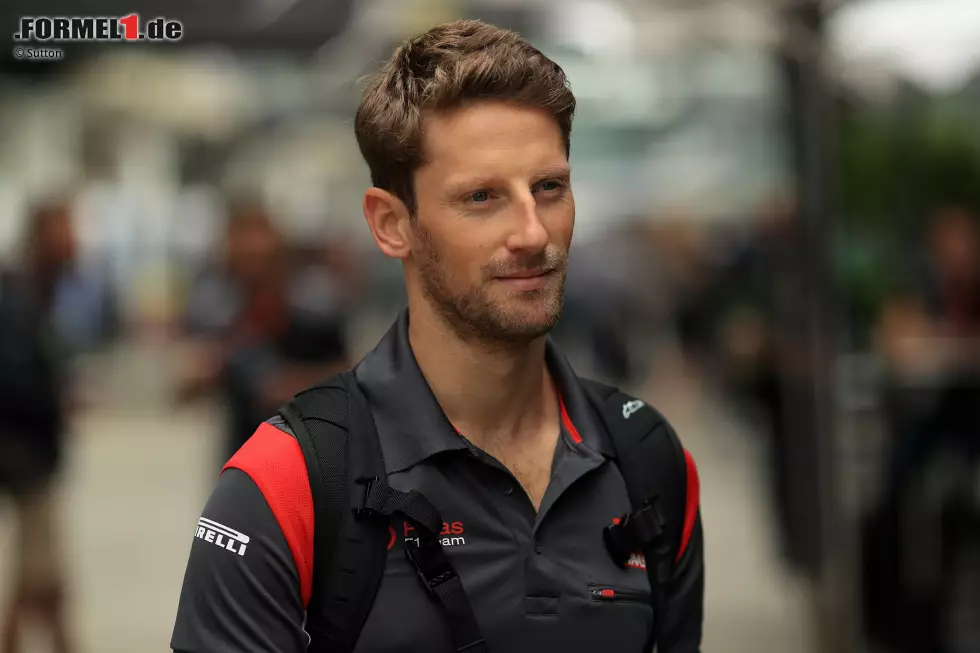 Foto zur News: Romain Grosjean (Haas)