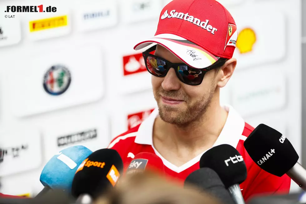 Foto zur News: Sebastian Vettel (Ferrari)