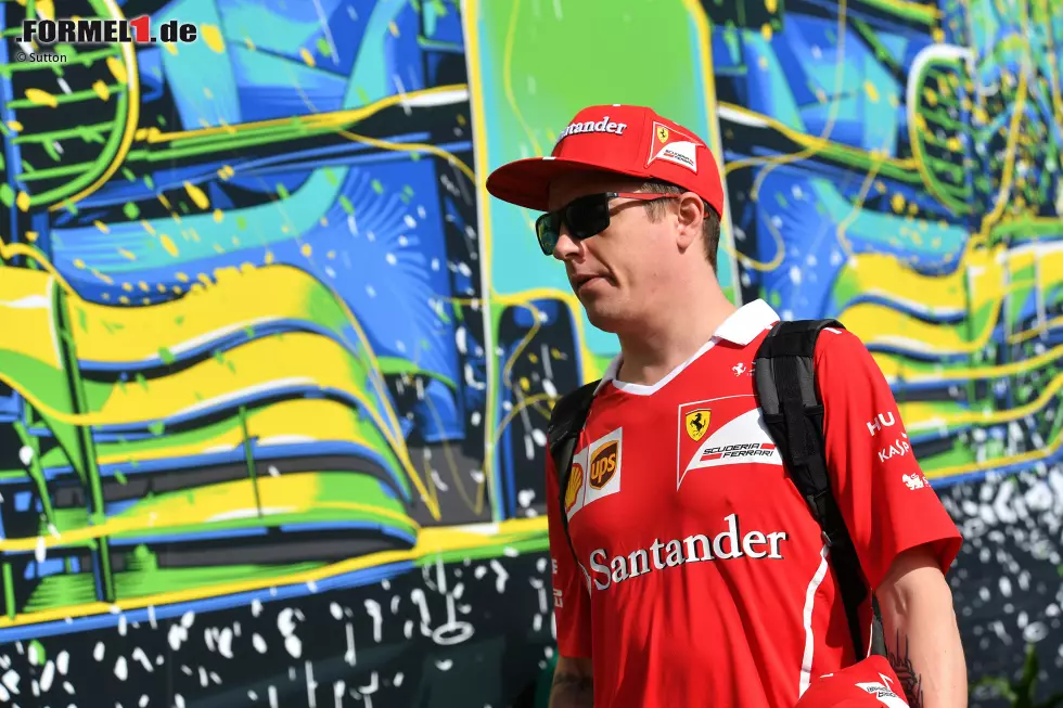 Foto zur News: Kimi Räikkönen (Ferrari)