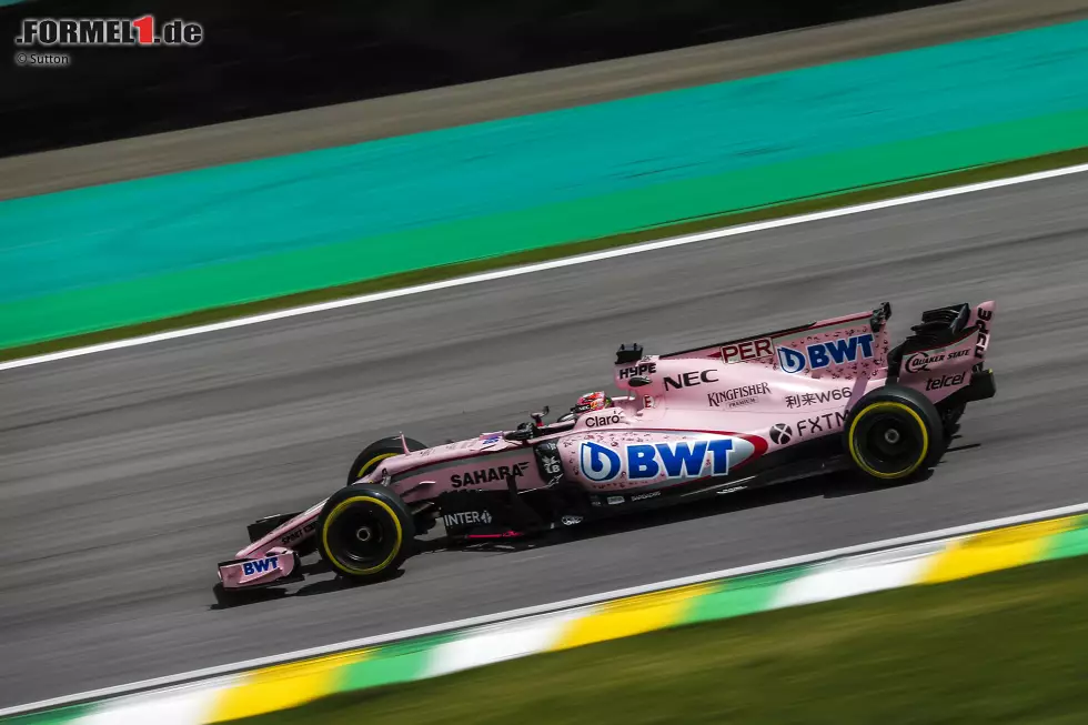 Foto zur News: Sergio Perez (Force India)