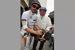 Foto zur News: Fernando Alonso (McLaren) und Jackie Stewart