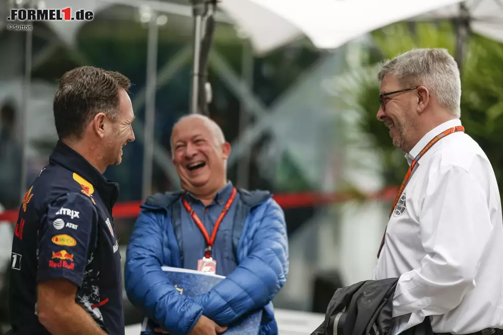 Foto zur News: Christian Horner und Ross Brawn