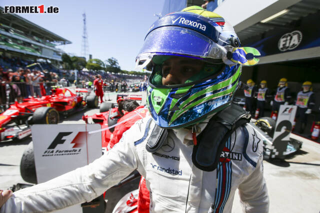 Foto zur News: Felipe Massas zweiter Abschied war nicht mehr so schön wie der erste. Die 17 besten Fotos des Grand Prix von Brasilien jetzt durchklicken!