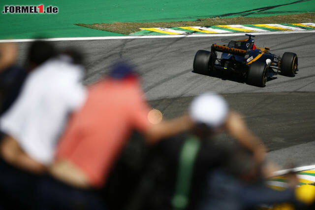 Foto zur News: Ohne Saft keine Kraft: Hülkenberg blieb mit zurückgedrehtem Motor zahnlos. Jetzt durch die Highlights des Grand Prix von Brasilien klicken!
