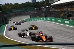 Foto zur News: Fernando Alonso (McLaren), Sergio Perez (Force India), Nico Hülkenberg (Renault) und Carlos Sainz (Renault)