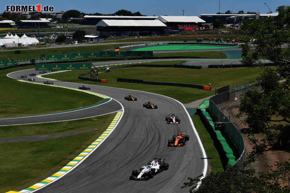 Foto zur News: Massa führt das Verfolgerfeld an: Hat sich Williams endlich aus der Krise erholt? Jetzt durch die Highlights des Brasilien-Grand-Prix klicken!