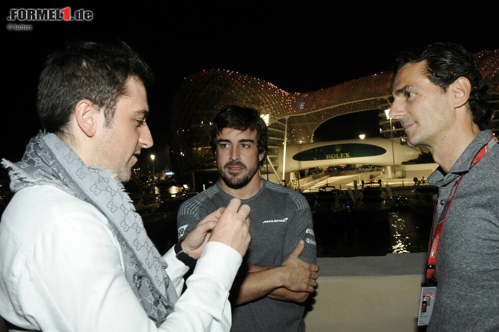 Foto zur News: Fernando Alonso (McLaren) und Pedro de la Rosa