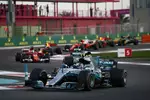 Gallerie: Valtteri Bottas (Mercedes), Lewis Hamilton (Mercedes), Sebastian Vettel (Ferrari) und Daniel Ricciardo (Red Bull)