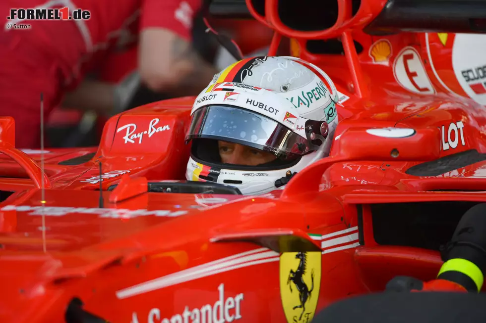 Foto zur News: Sebastian Vettel (Ferrari)