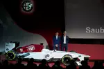 Foto zur News: Designkonzept von Sauber und Alfa Romeo für die Formel-1-Saison 2018