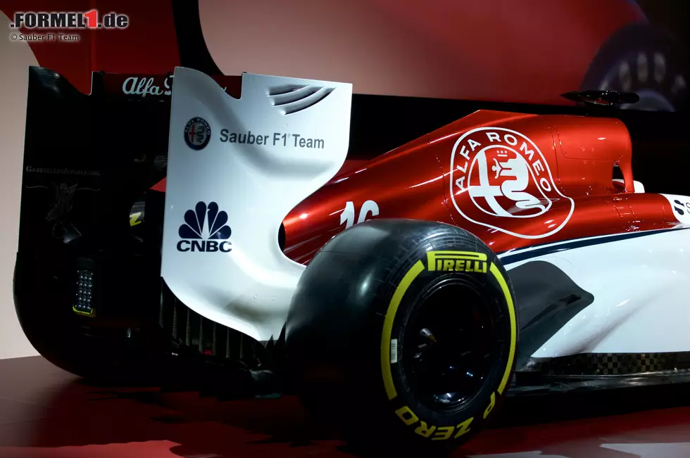 Foto zur News: Designkonzept von Sauber und Alfa Romeo für die Formel-1-Saison 2018