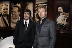 Foto zur News: Fernando Alonso und Nico Rosberg
