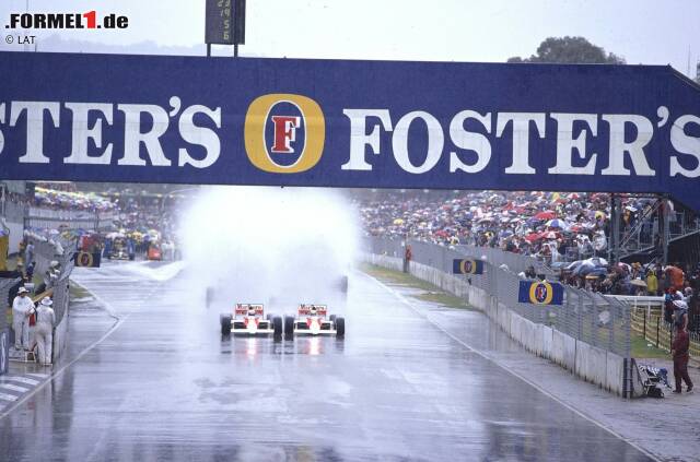 Foto zur News: Der Australien-Grand-Prix 1989 war einer der großen Aufreger in der Geschichte des Rennens. Aber nicht der einzige. Jetzt durch die Geschichte des Klassikers klicken!