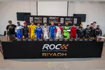 Foto zur News: Helio Castroneves, Ryan Hunter-Reay, Lando Norris, David Coulthard und Yazeed Al-Rajhi