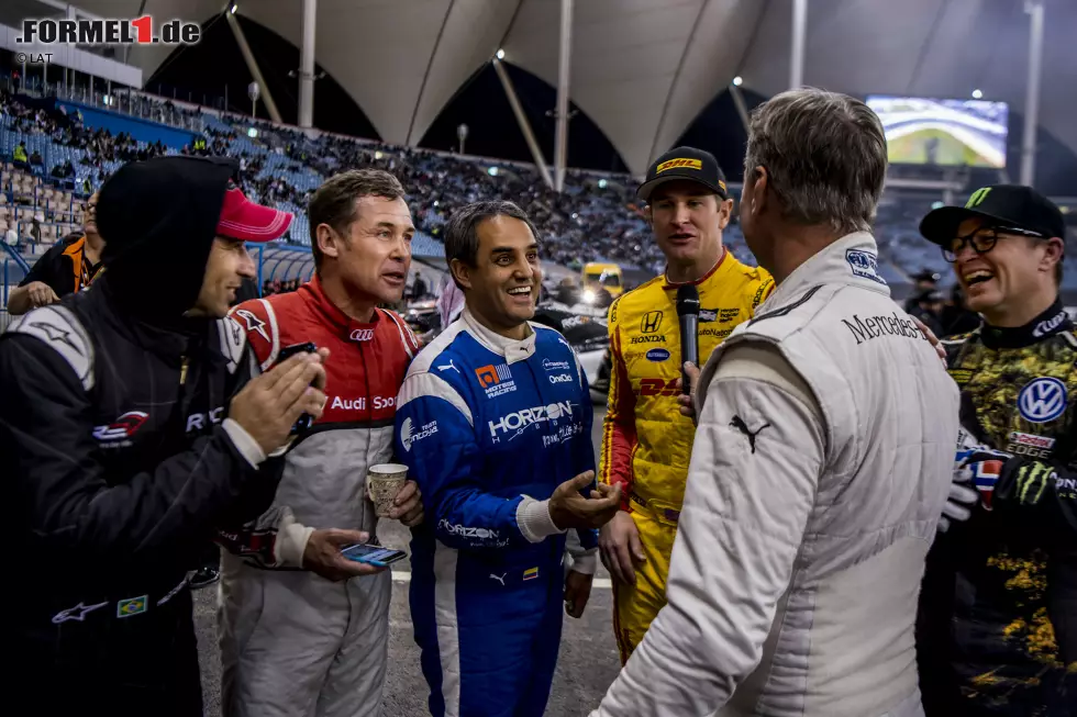 Foto zur News: David Coulthard und Ryan Hunter-Reay