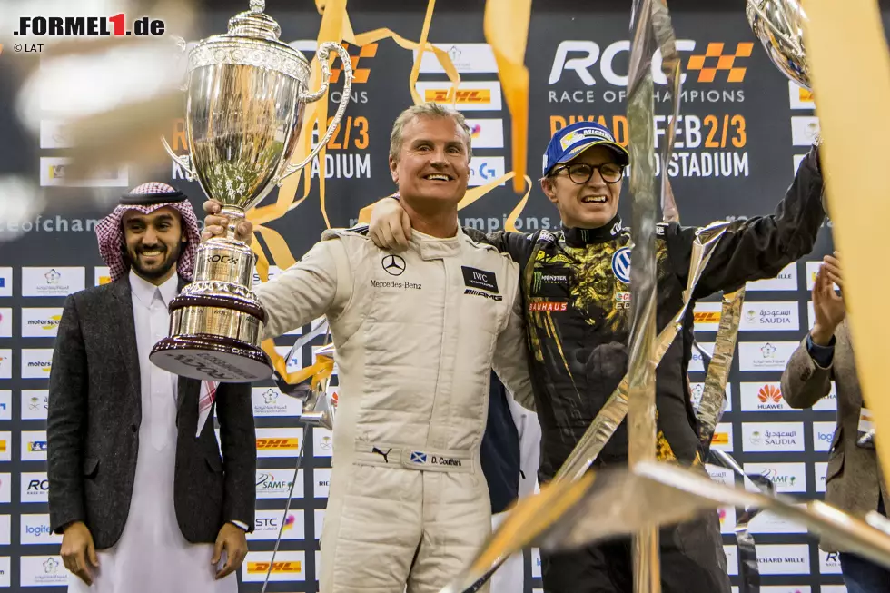 Foto zur News: David Coulthard und Petter Solberg