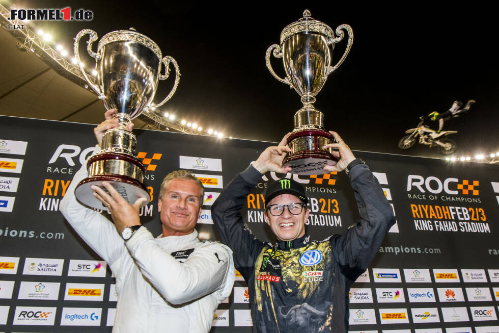 Foto zur News: David Coulthard und Petter Solberg