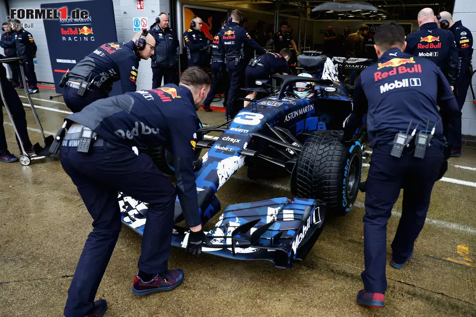 Foto zur News: Daniel Ricciardo (Red Bull) im RB14