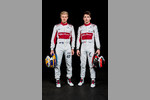 Foto zur News: Marcus Ericsson und Charles Leclerc (Sauber)