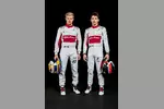 Foto zur News: Marcus Ericsson und Charles Leclerc (Sauber)