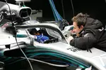 Foto zur News: Valtteri Bottas (Mercedes) und Toto Wolff