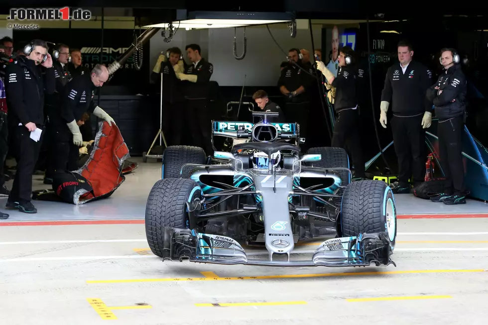 Foto zur News: Valtteri Bottas, Mercedes F1 W09 EQ Power+