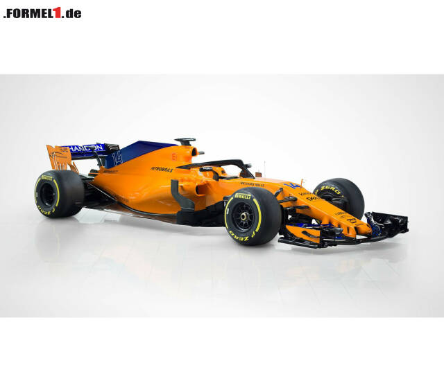 Foto zur News: Neue Farbe, neues Glück? Der  MCL33 erstrahlt in Papaya-Orange. Jetzt durch die Bilder des neuen McLaren klicken!