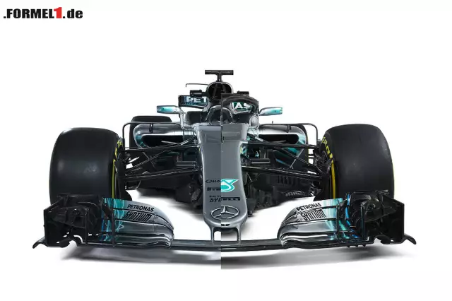 Foto zur News: Formel-1-Live-Ticker: Mercedes W09 gegen W08 - Der Vergleich