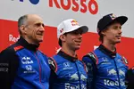 Foto zur News: Franz Tost, Pierre Gasly (Toro Rosso) und Brendon Hartley (Toro Rosso)