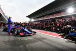 Foto zur News: Pierre Gasly (Toro Rosso) und Brendon Hartley (Toro Rosso)