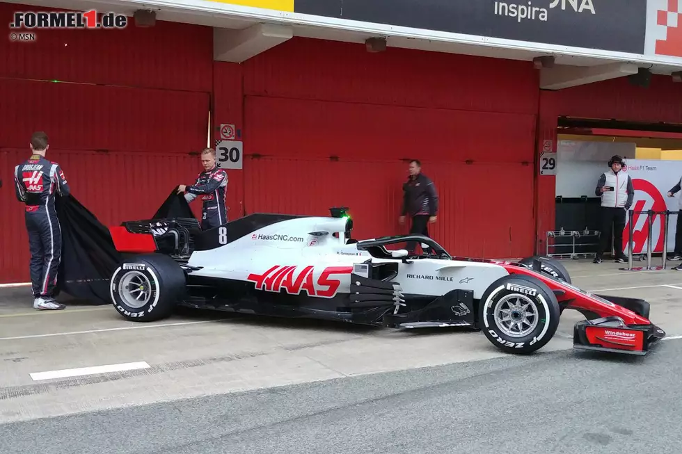 Foto zur News: Haas-Ferrari VF-18